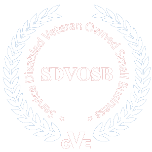 the SDVOSB Logo in white